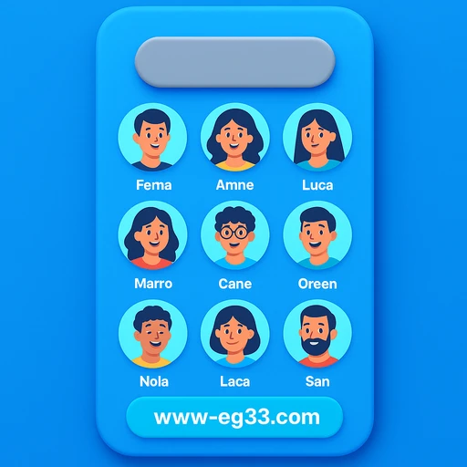EG33 প্ল্যাটফর্মে বর্তমান সক্রিয় ব্যবহারকারীদের প্রোফাইল